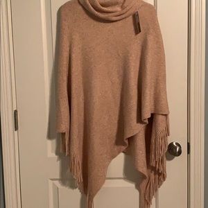 Soft pink, sparkle Poncho